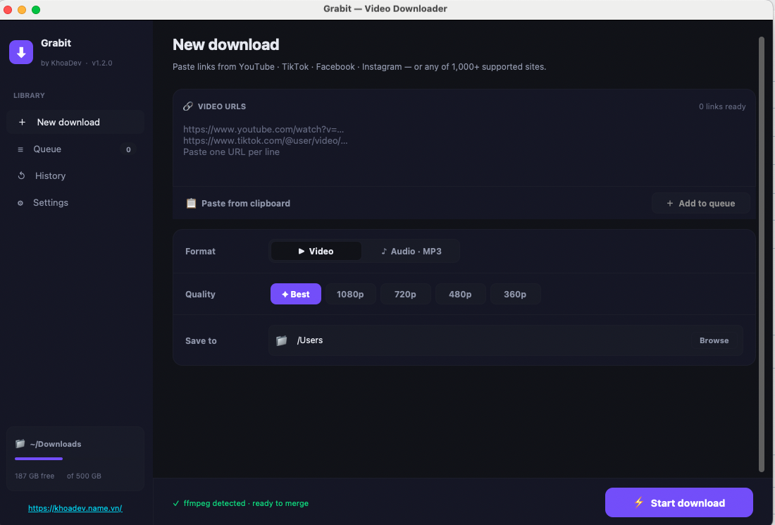 Tool Download Video